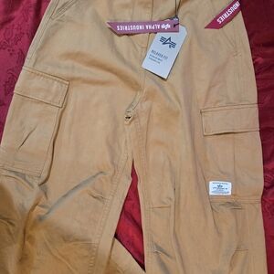 Alpha Industries Men's Cargo Pants - Brown